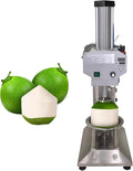 Automatic Coconut Shelling Trimming Machine with Integrated Coconut Opener High Capacity 1 PCS/6-10s Peeler Coconut Cutter Tool for Efficient Skin Removal & Top Trimming, 800W,Need to Connect Air Pump