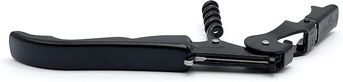 Pulltap's Genuine Slider 900 Waiter's Corkscrew – Double-Hinged Wine Key with Sliding Foil Cutter – Patented Design – Made in Spain – Black/Black