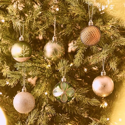 Valery Madelyn 30ct Christmas Tree Decorations Ball Ornaments 2 Inches