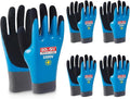 1000V Insulated Electrician Gloves, High Precision Safety Work Gloves for Circuit Handling & Assembly, Oil-Resistant Grip with Flexible Fit, 5 Pairs