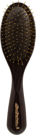Chris Christensen 20 mm Oval Pin Dog Brush, Fusion Series, Groom Like a Professional, Brass Pins, 100% Static Free, Ground and Polished Tips