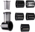 Vegetable Salad Maker Shred Cutter Cheese Grater Slicer Peeler Shredding Attachment for 3.5QT 4 6QT 7QT Vegetable Slicer Attachment Mixer Fine Set Restaurant Supplies Food Equipment