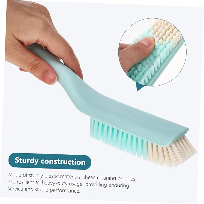 GALPADA 3sets Multi-Purpose Brush Ergonomic Clothes and Shoe Scrubber for Removal Household Brush for Carpets and More