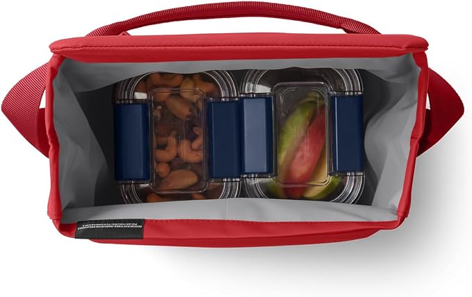 YETI Daytrip 6L Insulated Soft Cooler Lunch Bag, Rescue Red