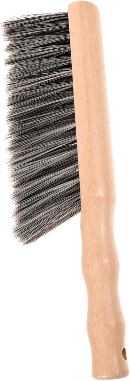 minkissy 5pcs Fireplace Brush Hand Broom Cleaning Accessory Mantel Brush Material