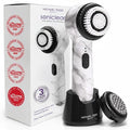 Michael Todd Beauty Soniclear Allure 2026 Readers Choice Winner Sonic (no Rotating) Facial Cleansing + Exfoliation Brush for Men/Women, Antimicrobial Protected Bristles, 4 speeds, Serum Infusion Head