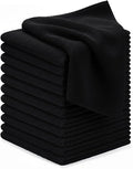 Avalon Towels Microfiber Cleaning Cloths (Value Pack of 12) - Size 12 x 12 Inches, Highly Absorbent Cleaning Rags, Lint Free, Reusable and Washable, Microfiber Towels for Cars