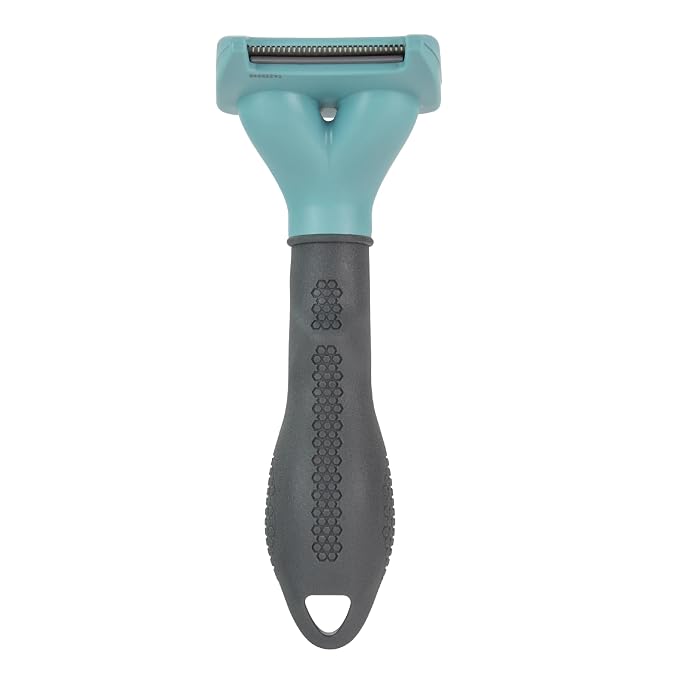FURminator deShedding Tool For Small Cats, Long Hair, Removes Loose Hair From Shedding
