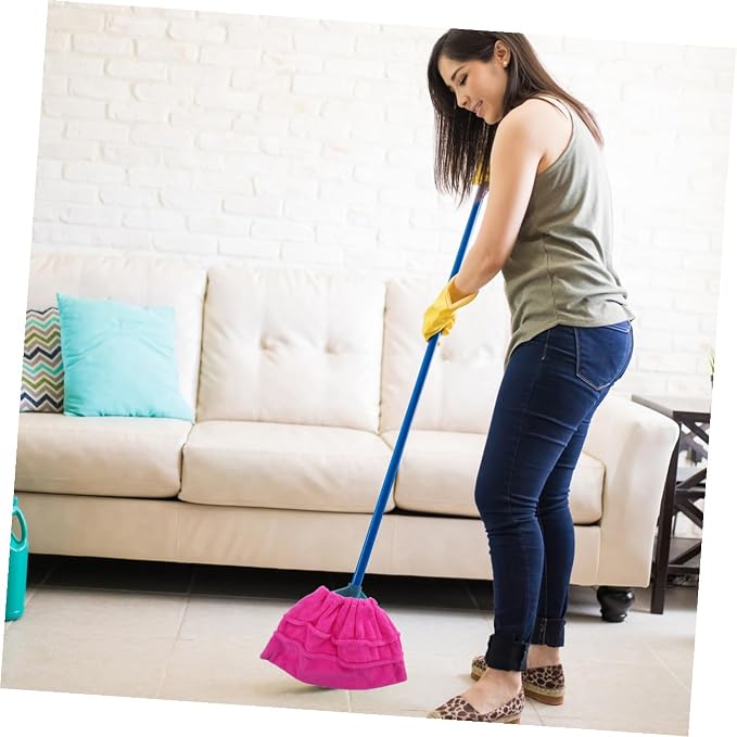 SOLUSTRE Duster Refills of 3 Broom Sweeping Cloth Broom Replacement Cloth Home Cleaning Tool Broom Cover Mop Sweeper Pad Mop