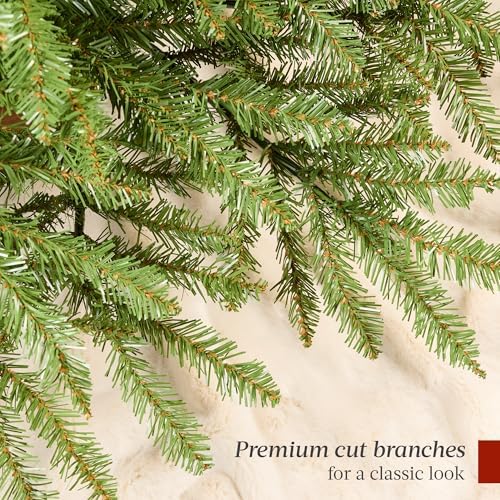 Best Choice Products Premium Nordic Fir Christmas Tree, 9ft Unlit Artificial Full Hinged Realistic Holiday Decoration w/ 3,500 Branch Tips