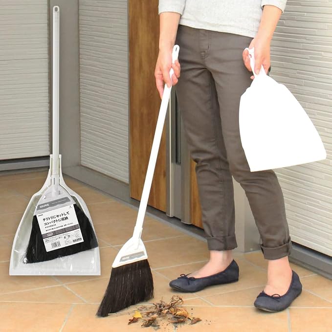 Azuma Industries NUS158 Broom Dustpan Combination Bloom L