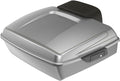 Advanblack Road Glide Tour Trunk Pack Dark Platinum Chopped Tour Trunk Pack Backrest Pad for '97-'25 Harley Touring Road King Street Glide Electra Glide CVO models