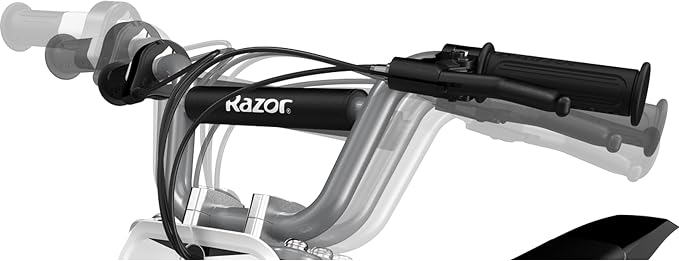 Razor MX400 Dirt Rocket Kids Ride On 24V Electric Toy Motocross Motorcycle Dirt Bike, Speeds up to 14 MPH, Black (2 Pack)