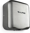 Alpine Hemlock Hand Dryer for Bathroom - Heavy Duty Stainless Steel, Commercial High Speed Hot Air Hand Blower | 1800Watts | 110-120Volts | Quick & Easy Installation - 5 Years Coverage