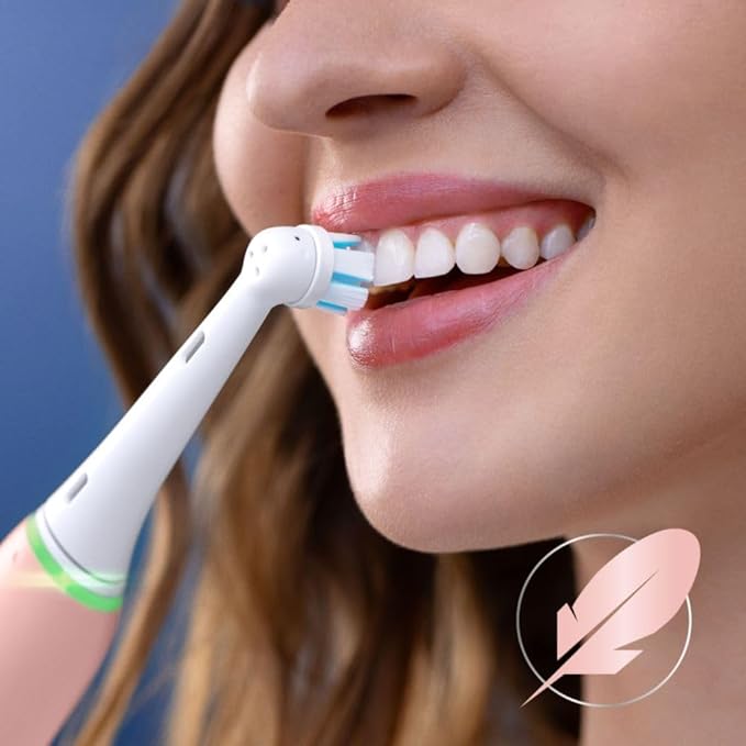 Oral-B iO Series Gentle Care Electric Toothbrush Replacement Brush Heads for an Oral-B Electric Toothbrush, 2 Count, White