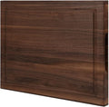 Walnut Cutting Board for Kitchen, USA Grown Hardwood, 16 x 12, with Invisible Inner Handle, Prefinished with Food-Grade Oil, Suitable for Kitchen Edge Grain, 1" Thick