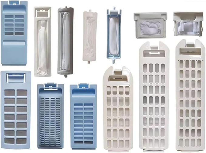 Washing Machine Filter, Compatible with Haier, Automatic Lint Remover Mesh Bag, Filter Box, and Thread Universal Accessories(03kuan)