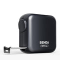SENDA Self-Locking Tape Measure 10FT/3M, Compact Square Design Small Measuring Tape with High Rigidity, No Back Clip, Wear & Shock Resistant for Home, DIY, Industrial Use (10Ft)