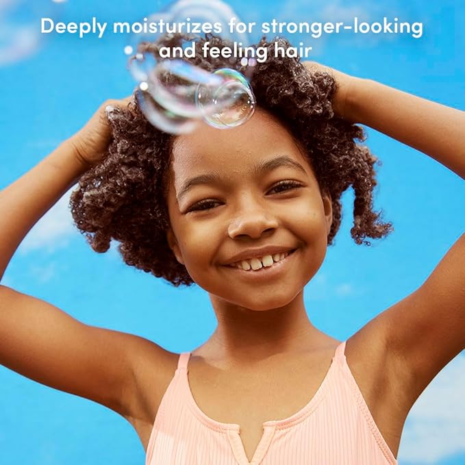 Evereden Kids Mini Haircare Set: Travel Size Hair Detangling Shampoo 1fl.oz & Conditioner 1fl.oz for Children Ages 3+, Plant Protein Peptides & Argan Oil, Vegan, Free from Sulfate, Paraben & Phthalate