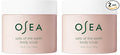 OSEA Salts of the Earth Body Scrub 12 oz - Pink Himalayan Salt Scrub - Gentle Body Exfoliation Skincare - Ideal Spa Gift for Pampering - Clean Beauty & Vegan Body Care (Pack of 2)