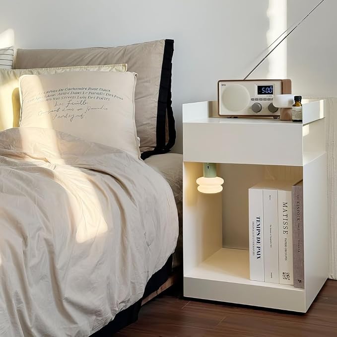 Book Shape Decorative Cable Management Box - Expandable Cable Organizer Box with Magnetic Closure for Home & Office (PatternHouse, Standard)