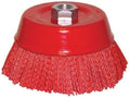 Dominion Sure Seal Bedliner Nylon Cup Brush - Car Wash Brush for Car Cleaning Supplies, Wire Brush for Drill, Paint Cup Brush, Plastic Scraper