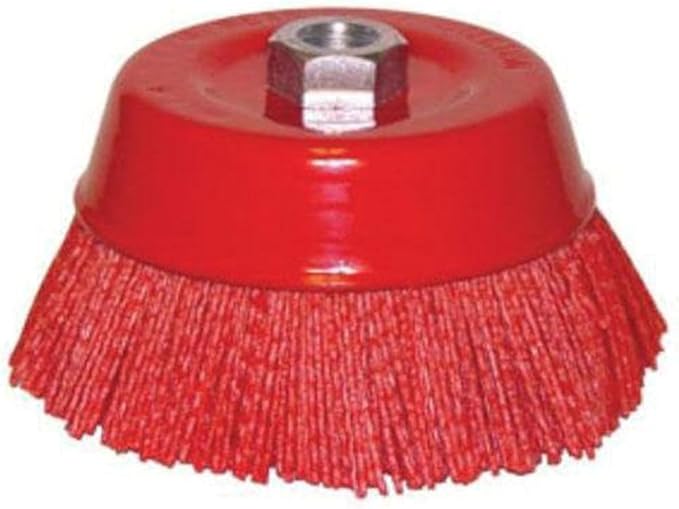 Dominion Sure Seal Bedliner Nylon Cup Brush - Car Wash Brush for Car Cleaning Supplies, Wire Brush for Drill, Paint Cup Brush, Plastic Scraper