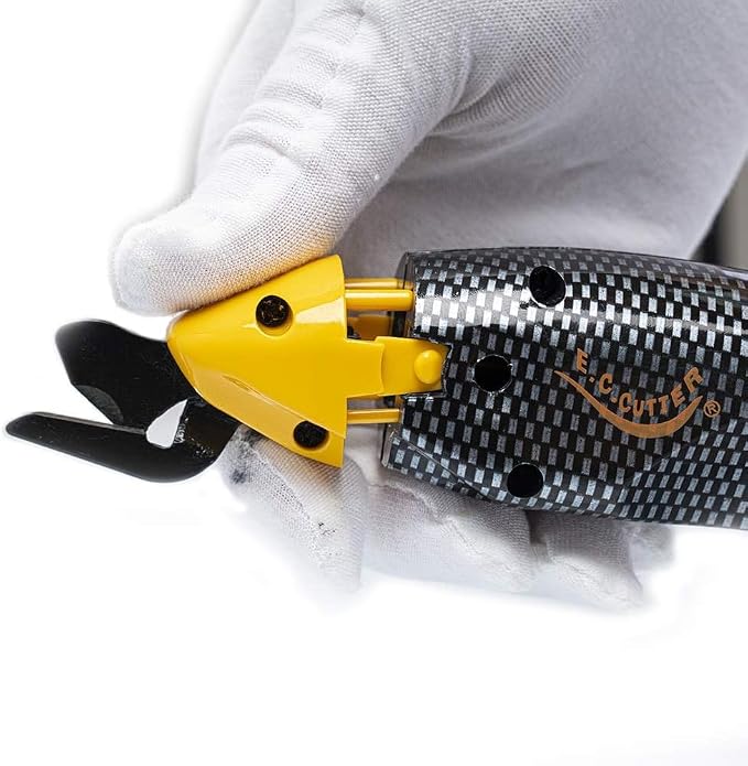 Premium Tungsten Carbide Replacement Blades for Electric Fabric Scissors, Compatible with ASIN B0FRMNGMWG & Others, Professional Shoe Blades for Sewing Leather Craft Cutting Tools(Sharp scissor head)