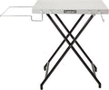 Cuisinart Fold ‘n Go Prep Table, Portable Folding Table and Grill Stand with Tool Hooks, Trash Bag Holder, Paper Towel Rack, 24” x 20” Steel Food Prep Station Perfect for BBQs, Tailgates and Camping