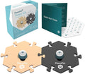 FluentPet Speak Up! Tester Kit - Set of 2 Dog Talking Buttons with Pre-Installed Batteries & 2 HexTiles -| Pet Buttons for Communication