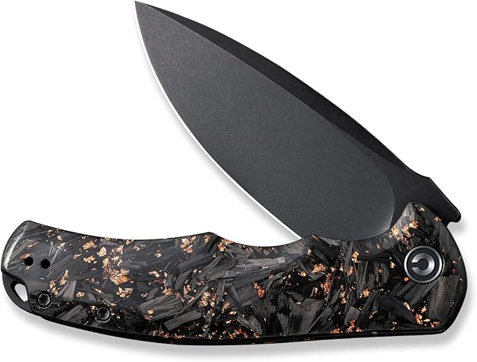 CIVIVI Praxis Full-size Folding Pocket Knife, 3.75" Blade C803I | Smooth Action, Comfortable Grip, Liner Lock, Deep Carry Reversible Clip for EDC