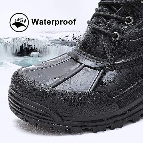 ALEADER Men's Waterproof Winter Snow Boots Thinsulate