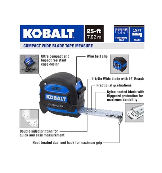 Kobalt 25-ft Tape Measure