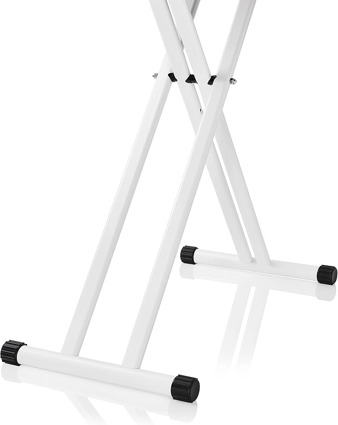 Reliable Ironing Board, XL Rectangular Pressing Surface, Made in Italy | Adjustable Height, Vera Foam Memory Foam Cover, Heat Resistant Zone, Ergonomic Iron Rest, Storage Pocket Included