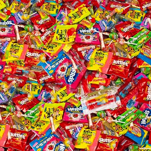 Halloween Bulk Candy Variety Pack 5 LB - Individually Wrapped Candy Mix