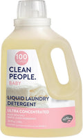 The Clean People Liquid Laundry Detergent - Recyclable Packaging, Stain Fighting - Ultra Concentrated, Laundry Soap - Baby Laundry Detergent, 200 Loads