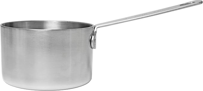Fat Daddio's MC-04 Stainless Steel Measuring Cups Set, 4 cups, Kitchen Gadgets for Baking & Cooking
