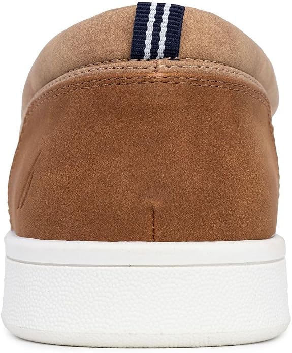 Nautica Men's Slip-On Loafers Casual Moc Toe Sneakers Boat Shoes Slipper for Men – Lightweight & Comfortable - Derwin