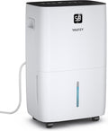 Yaufey 150 Pints Dehumidifier with Pump for Home, Basement and Large Room up to 7000 Sq. Ft., With Drain Hose, Timer, Intelligent Humidity Control and Large Water Tank