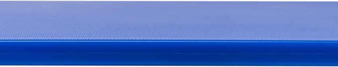 Winco CBBU-1520 Cutting Board, 15-Inch by 20-Inch by 1/2-Inch, Blue,Medium | Dishwasher safe, Stain resistant, Minimizes dulling, Great for Charcuterie, Cheese, Appetizers and Buffet Displays