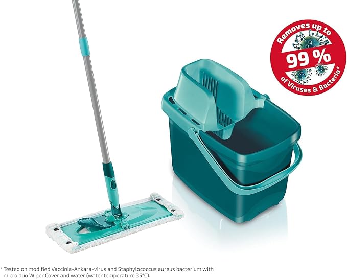 Leifheit 55356 Combi Flat Mop/Bucket and Wringer Set