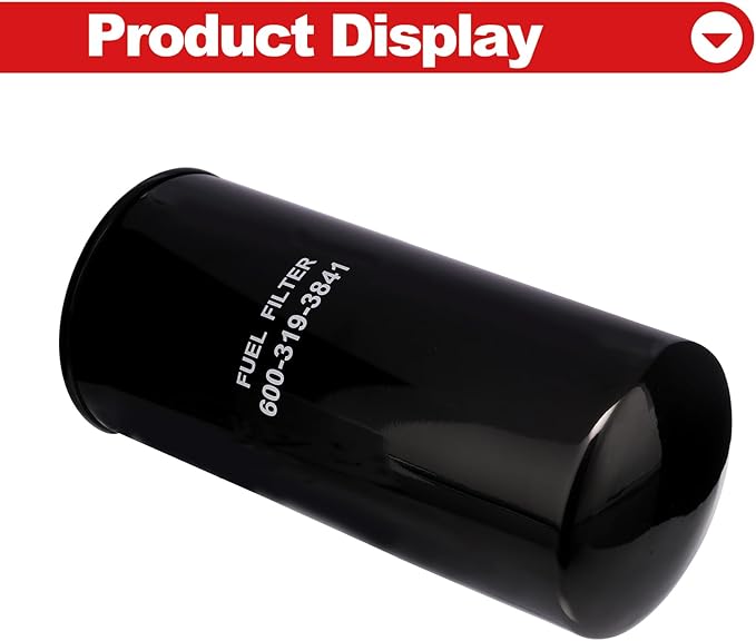 600-319-3841 Fuel Filter Water Separator Compatible with Komatsu HD405-7 HM400-2 D85PX-15EO D155AX-6 PC850-8 PC450-8 & More, Replaces 600-311-3841 FF63040NN P502480