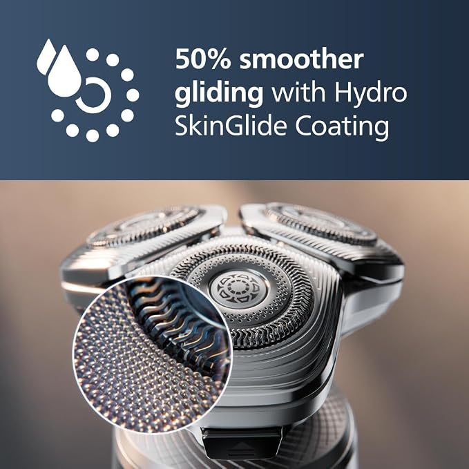 Philips Norelco Shaver Series 9000 Prestige Special Edition, Wet & Dry Electric Shaver, Lift/Cut & SenseIQ Technology, Nose & Precision Trimmer, Cleaning Pod & Premium Case, SP9842/85