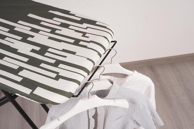 Extra Large Ironing Board with Large Hang Rail in 53" L x 20" W