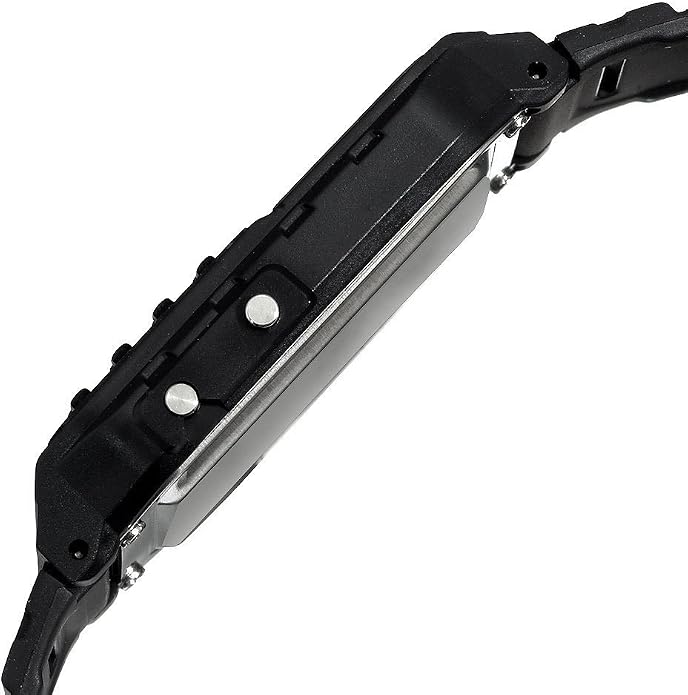 Casio Casio-CA53W-1Z Watch, Black/White, Strip, Black/White, PEQUEÑO, Strip