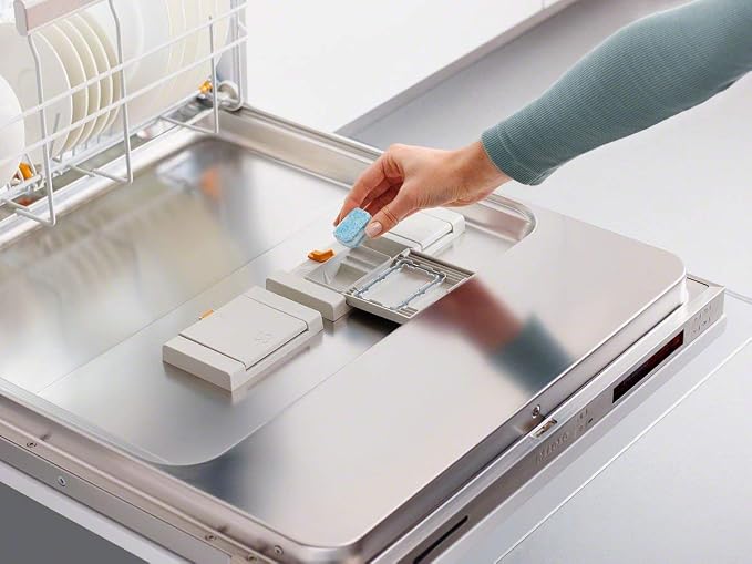 Miele 11295860 UltraTabs HyClean Dishwasher Tablets, Phosphate-Free, Pack of 60 Tablets