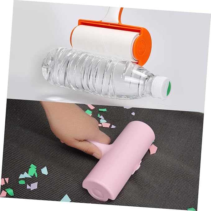 ORFOFE 5pcs Tearable Sticky Paper Cleaning Tape Pet Hair Remover Rollers Accessory Sticky Glue Lint Remover Pet Lint