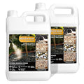 Mulch Glue for Landscaping,Rock Glue,Non-Toxic Mulch Anchor Binder,Long-Lasting Landscape Binder for Landscaping Pea Gravel,Wood Chips& More,for Paths,Patios&Garden Borders (2 Gallons)