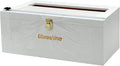Libreshine White 12 Inch Plastic Wrap Dispenser with Cutter, Commercial Bamboo Holder for Large 3000 Ft Plastic Wrap Rolls and 1000 Ft Foil Rolls, Fits Costco and Kirkland Size Wrap