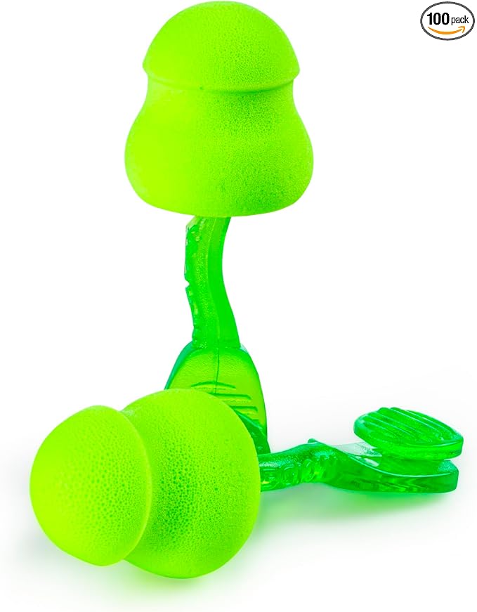 Moldex M6940 Twist in Earplugs, Foam, NRR 30, Green (100 per Dispenser)